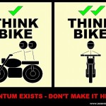 Posters Pending: Think Bike (green-ticks)